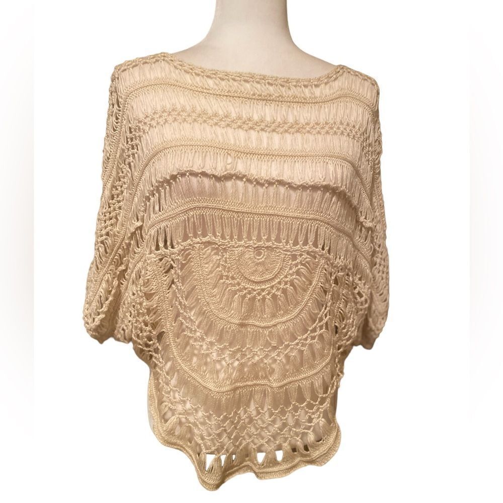 Kaktus Crocheted Boho Festival Top Size Medium